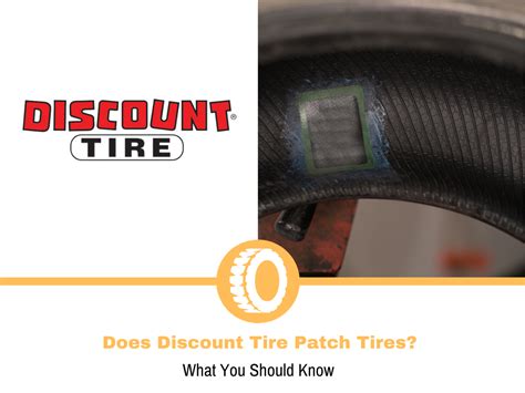 Discount Tire Charges for Patching a Tire